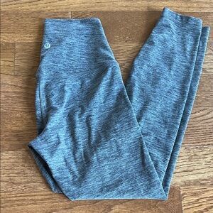 Lululemon size 4 grey heather leggings like new